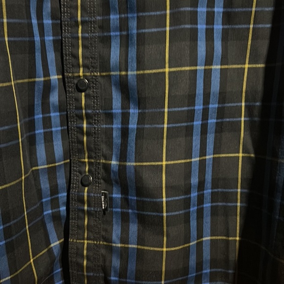 The North Face Long Sleeve Snap Button Up Shirt Collared XL Outdoor Hiking - Picture 5 of 7